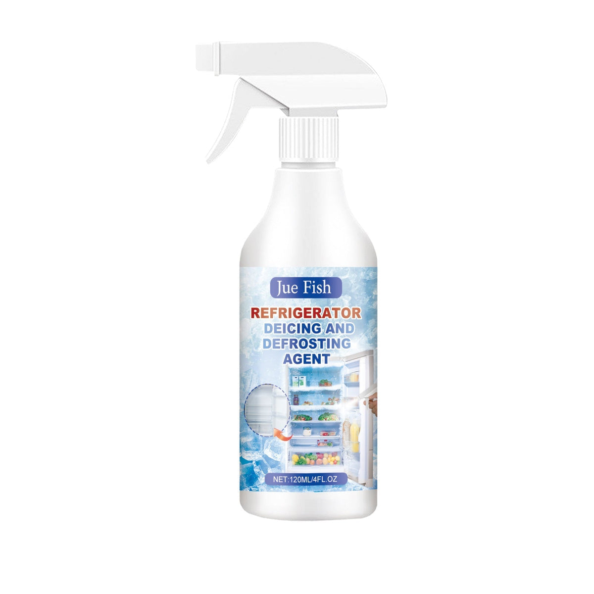 Defrosting Spray for Fridge & Freezer - Rapid Ice Removal with Eco-Friendly Formula for Effortless Cleaning 🌿❄️
