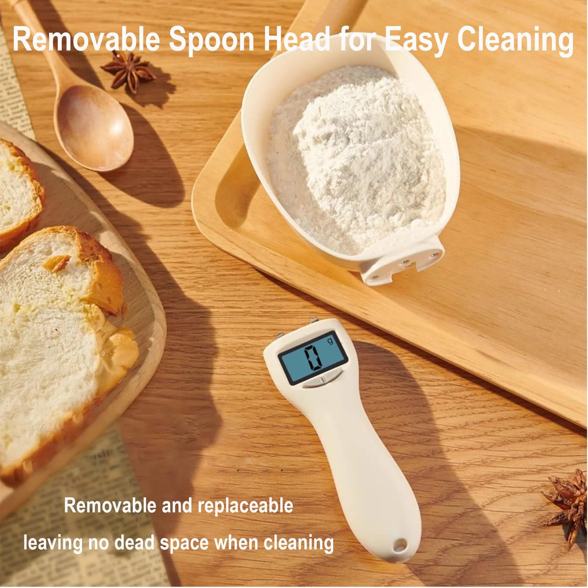 🏆50% OFF🎁Food Electronic Measuring Scoop Scale
