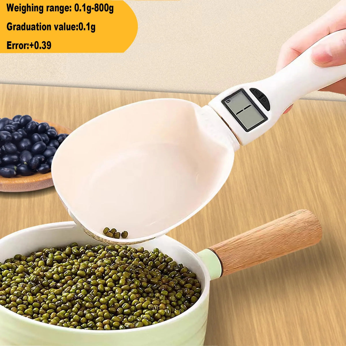 🏆50% OFF🎁Food Electronic Measuring Scoop Scale