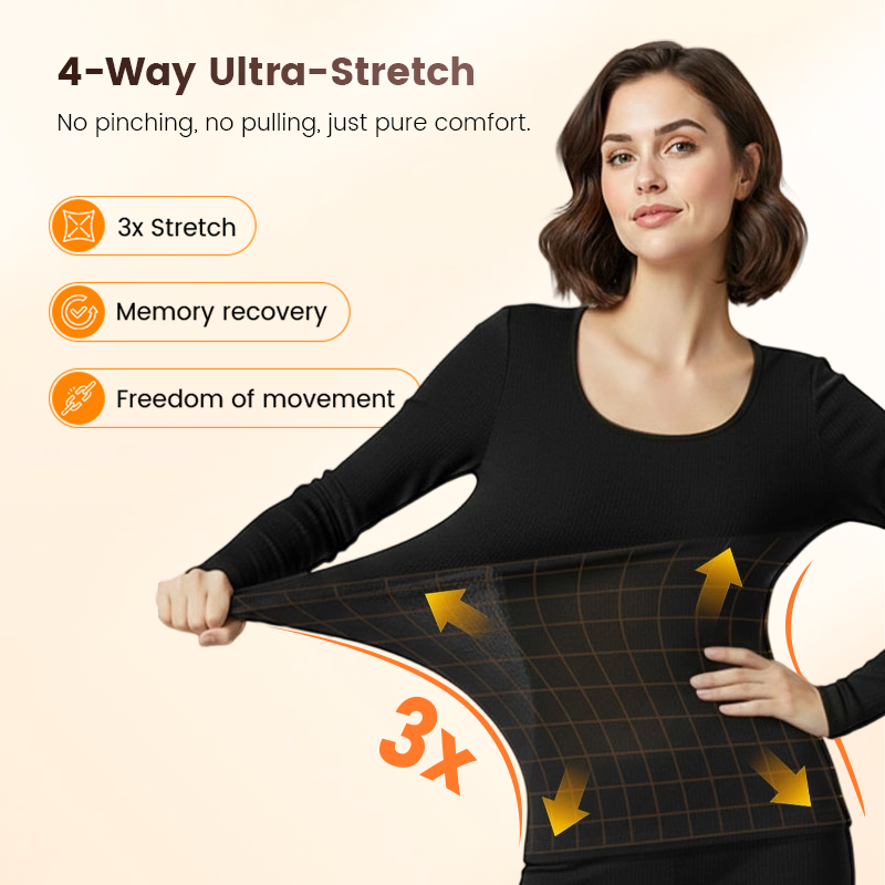 📢📢60 % OFF !!⏰⏰Seamless Elastic Thermal Inner Wear🔥👙