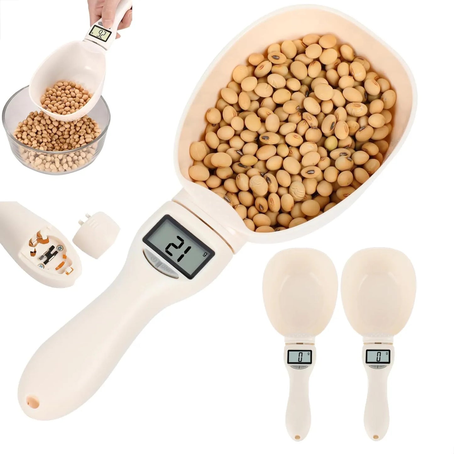 🏆50% OFF🎁Food Electronic Measuring Scoop Scale