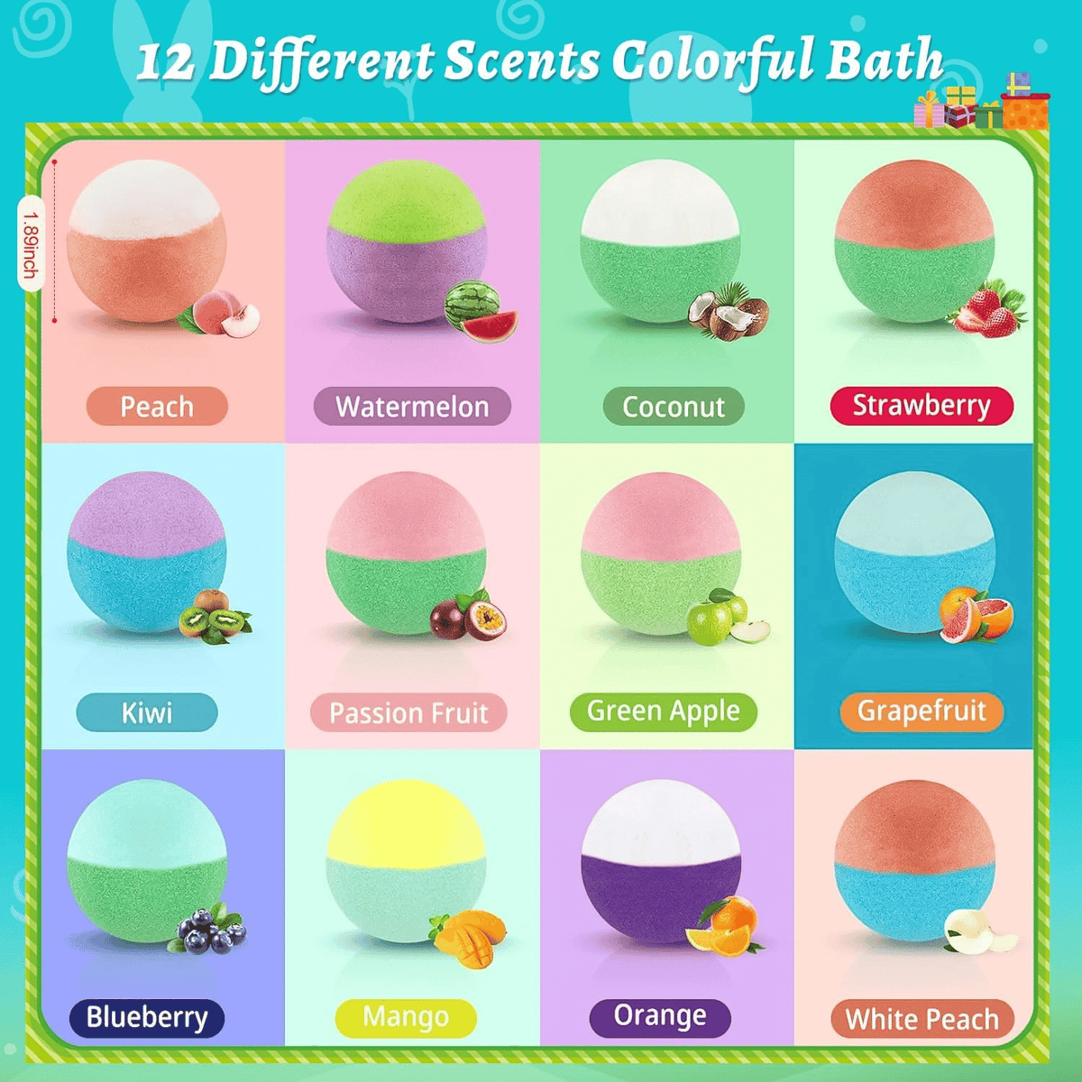 🛁LAST DAY 50% OFF🏐Bath Bombs for Kids with Surprise Inside🥚✨