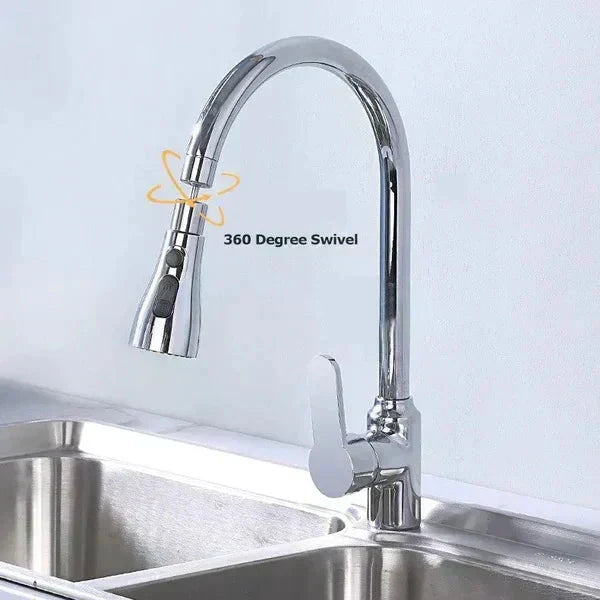 50K+ SOLD!🏠720° Rotatable 3 Function Kitchen Faucet Spray Head