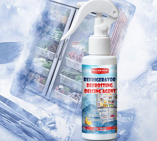 🧊 Buy 2 Get 1 Free | Defrosting Spray for Fridge Freezer 🎁 Includes Free Spatula