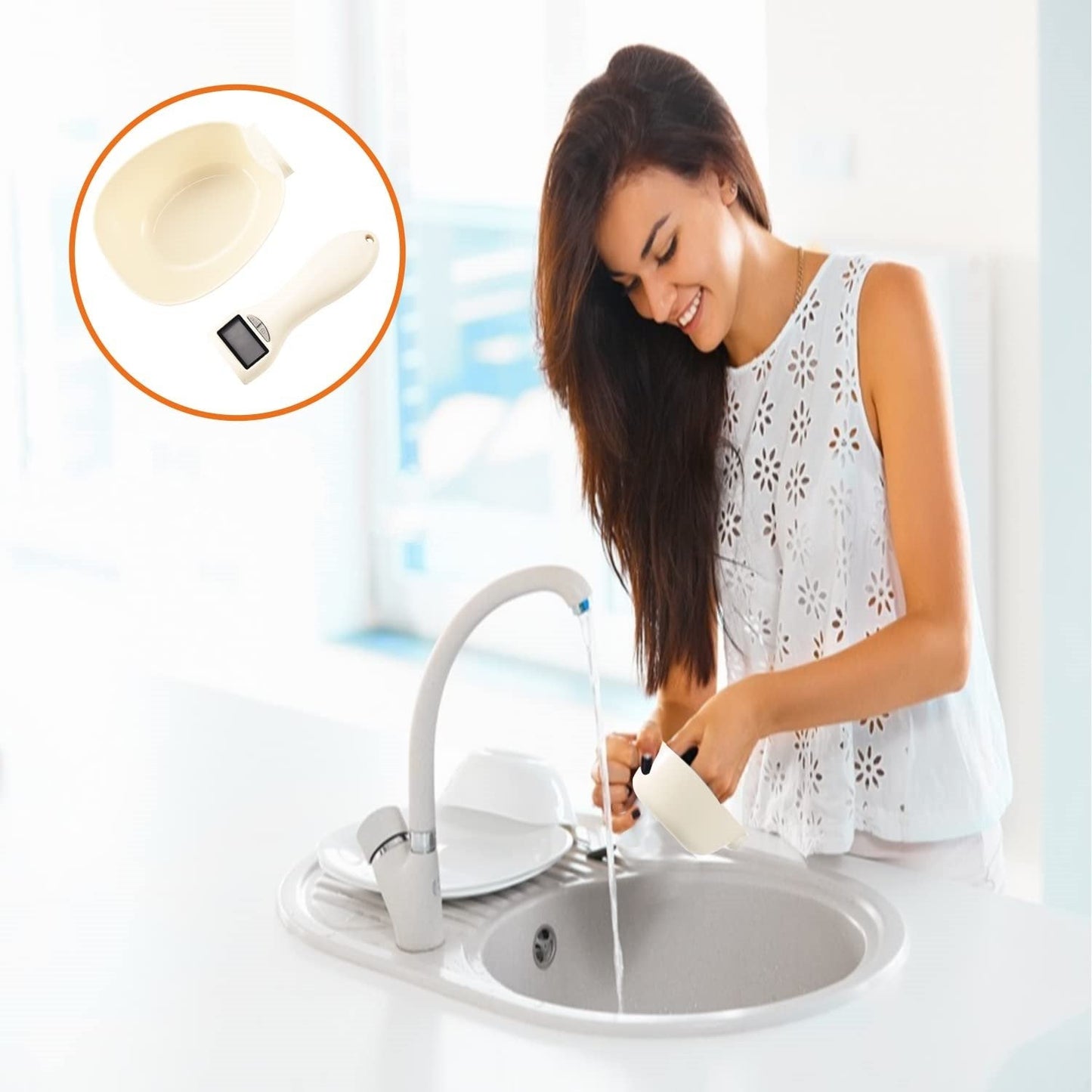 🏆50% OFF🎁Food Electronic Measuring Scoop Scale