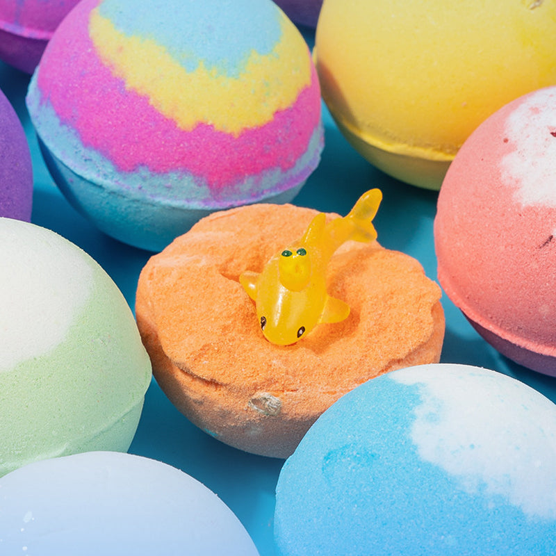 🌊 Ocean Theme Bath Bombs | 60g*12 Pcs, Foamy Bath Time & Fun Gift Idea ✨