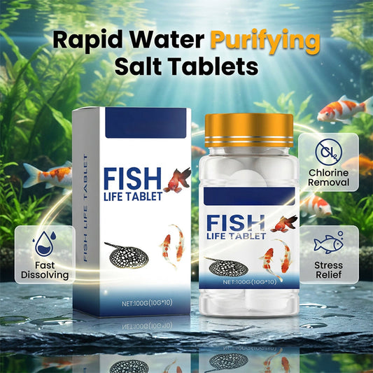 ⏰🎁Aquarium Conditioning Salt Tablets