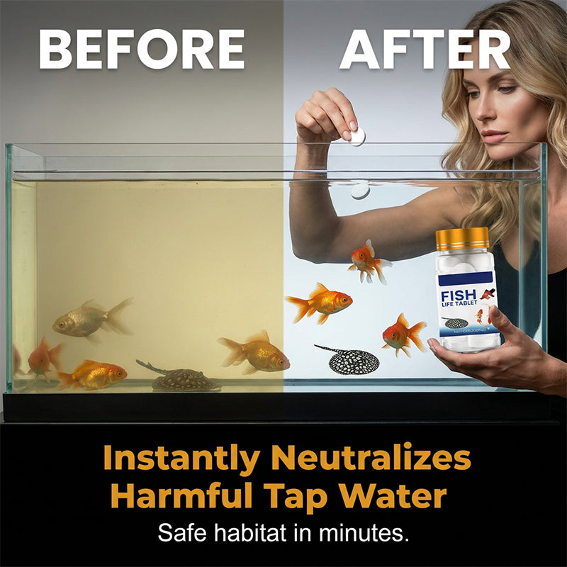 ⏰🎁Aquarium Conditioning Salt Tablets