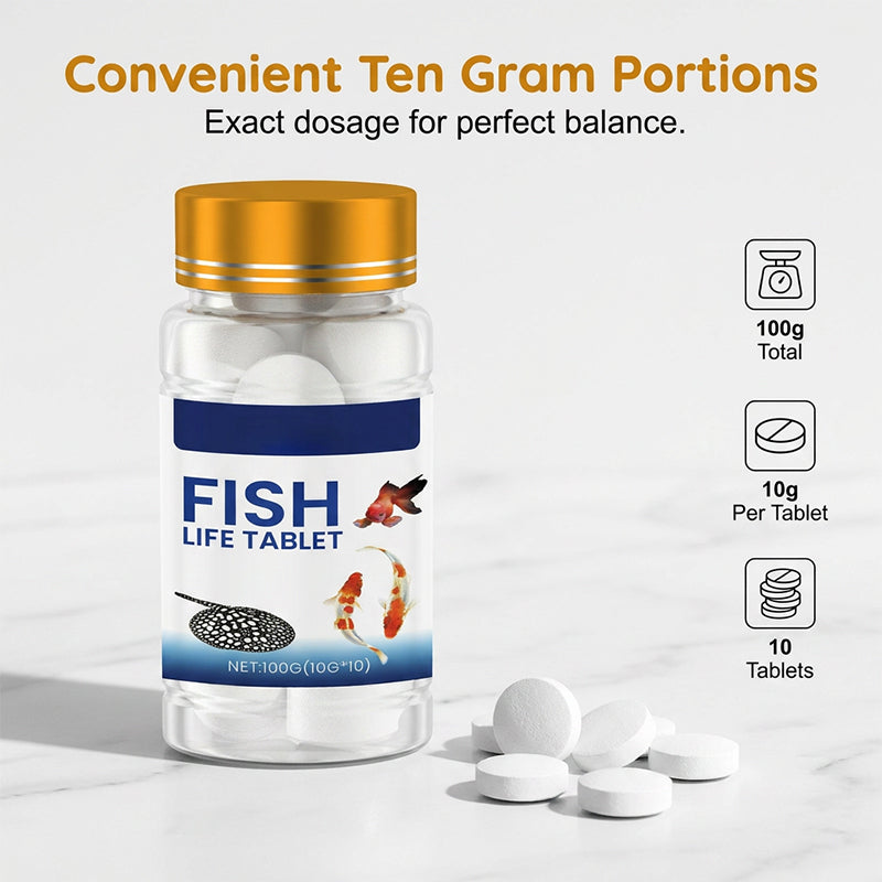 ⏰🎁Aquarium Conditioning Salt Tablets