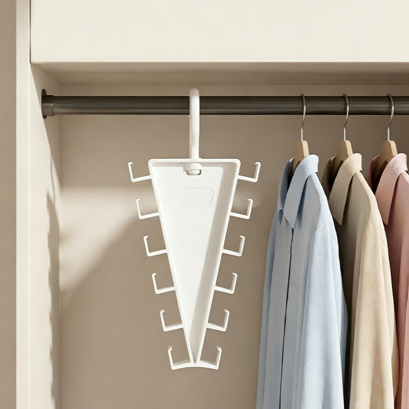 🔥 50% off – Smart triangular closet storage ✨ More space, less clutter, and stylish organization at home 🏡