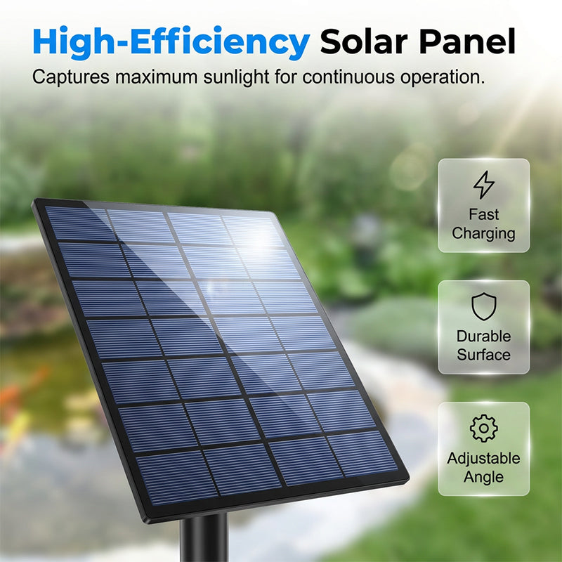 Over 50,000 units sold! 💧🐟 Solar Pond Aerator with Air Pump