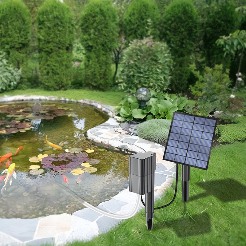 Over 50,000 units sold! 💧🐟 Solar Pond Aerator with Air Pump