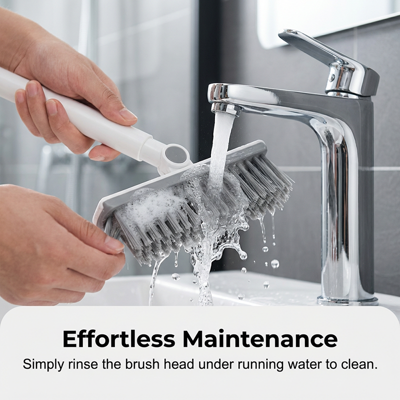 🔥UP TO 50% OFF!!🎁2-in-1 Grout & Corner Scrubber Brush with Squeegee🧹