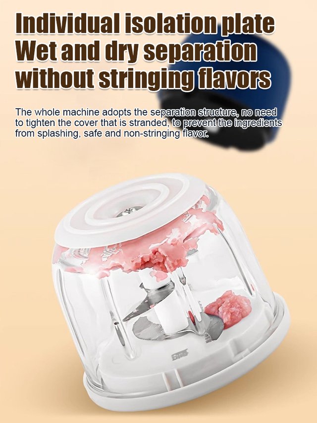 🎒 Portable Mini Chopper — Take It Anywhere — Kitchen, Garden, Campsite