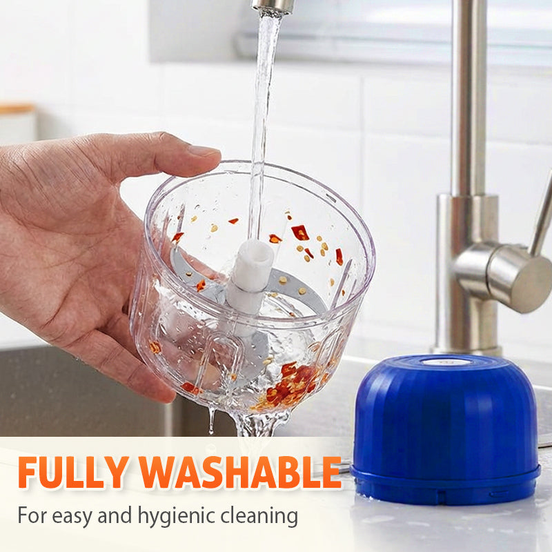 🎒 Portable Mini Chopper — Take It Anywhere — Kitchen, Garden, Campsite