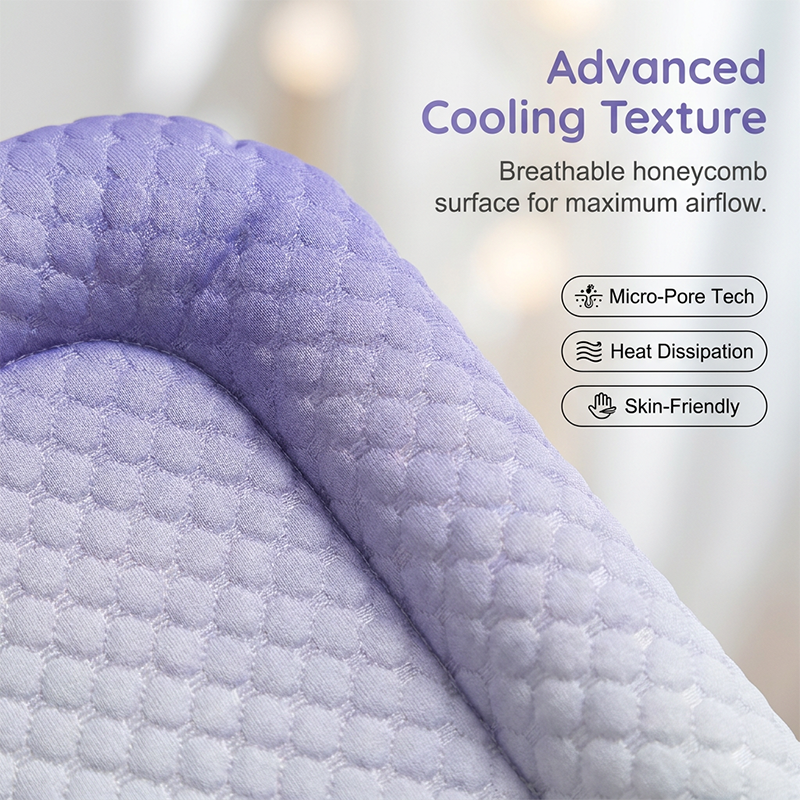 🐶🐱❄️Cooling Gel Mat for Pets Summer Heat Relief Pad Breathable Non-Toxic Cool Sleeping Mat for Dogs Cats