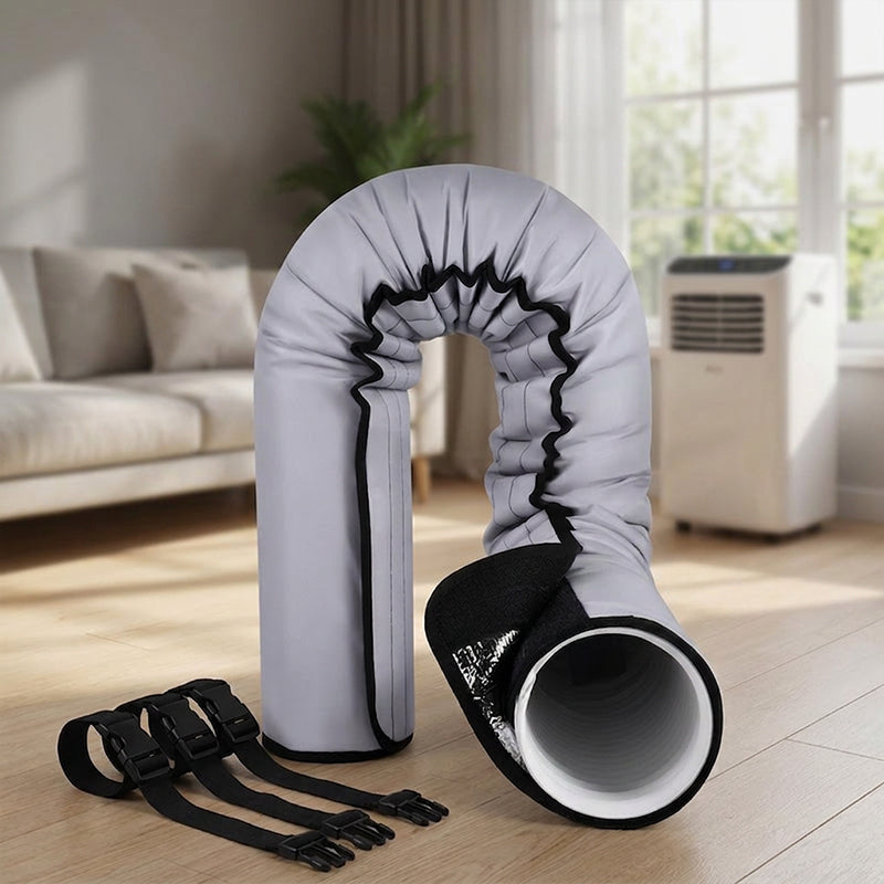 🥳2026 HOT SALE🥳💞50K+ SOLD!❄️ AC Pipe Insulation Cover – Zipper closure, reusable. Protects pipes & adds a clean look. Easy to install. A simple home upgrade! 🏠✨