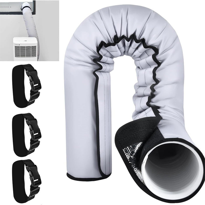 🥳2026 HOT SALE🥳💞50K+ SOLD!❄️ AC Pipe Insulation Cover – Zipper closure, reusable. Protects pipes & adds a clean look. Easy to install. A simple home upgrade! 🏠✨