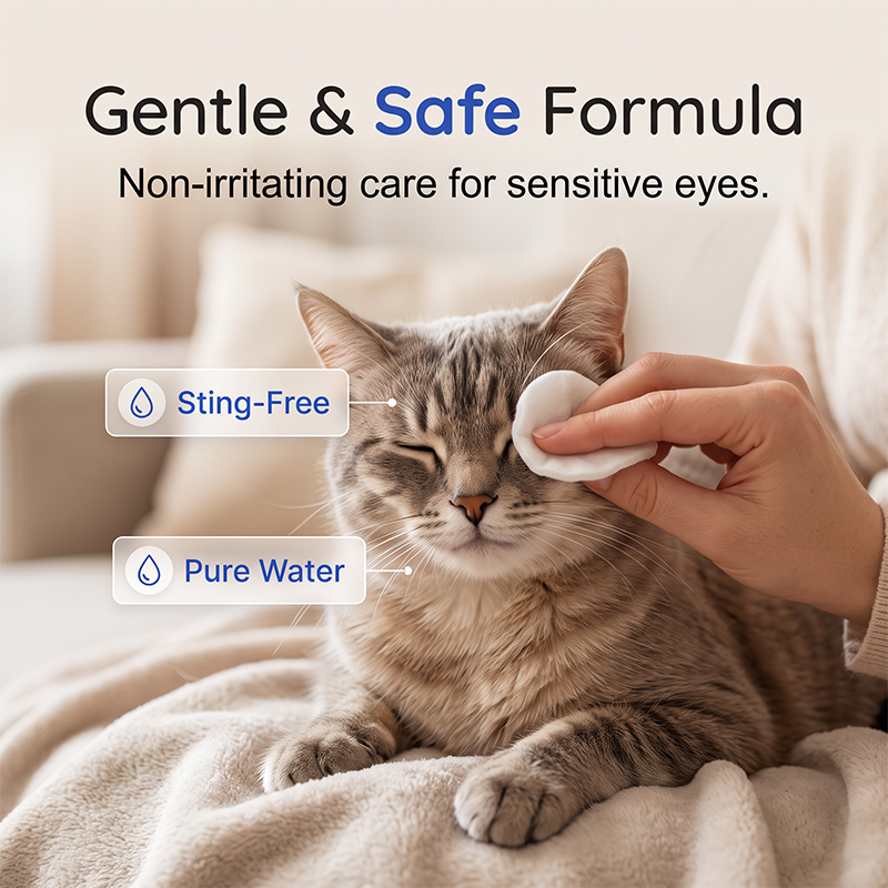 🐶Pet Ionic Water Cleaning Spray – tear stain removal, waterless grooming, mild safe formula, multi-pet compatible. Household pet daily care essential!