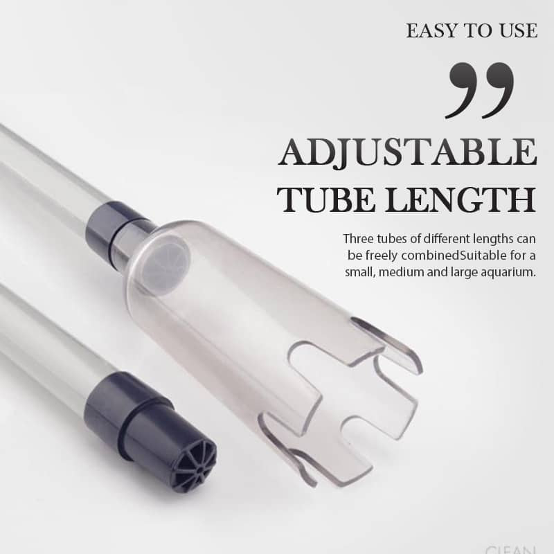 🔥 Electric Aquarium Gravel Cleaner – Powerful Siphon, Hands-Free Operation & Crystal-Clear Tank Water ✨