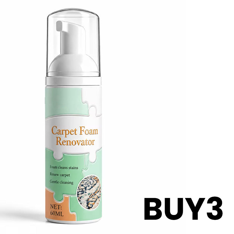 🔥Limited Time Promotion 50% OFF🔥Waterless Carpet Foam Stain Remover with Towel